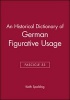 An Historical Dictionary of German Figurative Usage, Fasc. 53 (English, German, Paperback) - Keith Spalding Photo