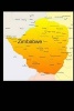 Map of Zimbabwe Journal - 150 Page Lined Notebook/Diary (Paperback) - Cool Image Photo