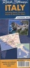 ' Italy Map - Including Rome, Florence, Venice and Siena City (Sheet map, folded, Illustrated Ed) - Rick Steves Photo