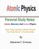 Atomic Physics - Personal Study Notes: Atomic, Molecular, and Nuclear Physics (Paperback) - Mohamed F El Hewie Photo