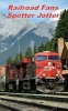 Railroad Fans Spotter Jotter - Canadian Edition (Paperback) - Brent Haynes Photo