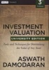 Investment Valuation - Tools and Techniques for Determining the Value of Any Asset (Paperback, University ed) - Aswath Damodaran Photo