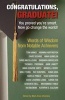 Congratulations, Graduate! - You Proved You're Smart. Now Go Change the World! (Paperback) - Mark Evan Chimsky Photo