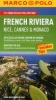 French Riviera  Guide - Nice, Cannes & Monte Carlo (Paperback) - Marco Polo Photo