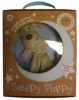 Sleepy Puppy - Adorable blankie to cuddle and lullaby book to share. (Board book) -  Photo