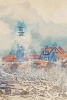 Lighthouse Maine Coast Watercolor Journal - (Notebook, Diary, Blank Book) (Paperback) - Distinctive Journals Photo