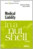 Medical Liability in a Nutshell (Paperback, 3rd Revised edition) - Marcia Boumil Photo