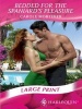 Bedded for the Spaniard's Pleasure (Large print, Hardcover, Large print library ed) - Carole Mortimer Photo