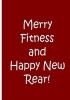 Merry Fitness and Happy New Rear! - Red Notebook / Extended Lined Pages - An  Collectible Notebook (Paperback) - Ethi Pike Photo