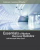 Essentials of Modern Business Statistics with Microsoft Excel (Hardcover, 6th Revised edition) - David Anderson Photo