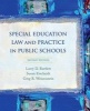 Special Education Law and Practice in Public Schools (Paperback, 2nd Revised edition) - Larry Dean Bartlett Photo