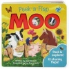 Moo Peek-A-Flap (Board book) - Jaye Garnett Photo