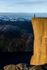 The Cliffs of Preikestolen, Norway - Blank 150 Page Lined Journal for Your Thoughts, Ideas, and Inspiration (Paperback) - Unique Journal Photo