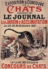 Carnet Blanc, Exposition Et Concours de Chats (French, Paperback) - Roedel Photo