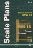 Scale Plans MiG-15 (Paperback) - Dariusz Karnas Photo