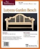 Fine Woodworking's Lutyens Garden Bench - Editors of Fine Woodworking Photo