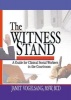 The Witness Stand - A Guide for Clinical Social Workers in the Courtroom (Hardcover) - Carlton E Munson Photo