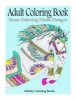 Adult Coloring Book: Stress Relieving Horse Designs (Paperback) - Infinity Coloring Books Photo