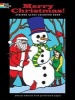 Merry Christmas! Stained Glass Coloring Book (Paperback, Deluxe) - John Green Photo