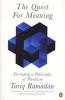 The Quest For Meaning - Developing A Philosophy Of Pluralism (Paperback) - Tariq Ramadan Photo