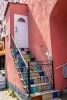 Colorful Steps to the Door of a House on the Island of Ischia Italy Journal - 150 Page Lined Notebook/Diary (Paperback) - Benton Press Photo