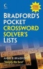 Collins Bradford's Pocket Crossword Solver's Lists (Paperback) - Anne R Bradford Photo