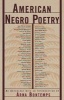 American Negro Poetry - An Anthology (Paperback, Rev) - Arna Wendell Bontemps Photo