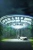 UFO Car Abduction Journal - 150 Page Lined Notebook/Diary (Paperback) - Cool Image Photo