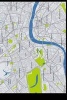 Old Map of Central London Journal - 150 Page Lined Notebook/Diary (Paperback) - Cool Image Photo