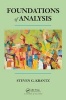 Foundations of Analysis (Hardcover) - Steven G Krantz Photo