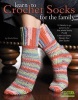 Learn to Crochet Socks for the Family - 15 Ready-to-go Patterns for the Whole Family Plus Learn to Easily Design Your Own Socks (Staple bound) - Darla Sims Photo