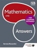 Mathematics for Common Entrance One Answers, One (Paperback) - Serena Alexander Photo