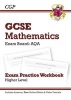 GCSE Maths AQA Exam Practice Workbook with Answers and Online Edition - Higher (A*-G Resits) (Paperback) - CGP Books Photo