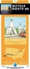 Bicycle Route 66 Map #5 - Gallup, New Mexico - Oatman, AZ (404 Miles) (Sheet map, folded) - Adventure Cycling Association Photo