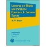 Lectures on Elliptic and Parabolic Equations in Sobolev Spaces (Hardcover) - NV Krylov Photo