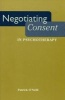 Negotiating Consent in Psychotherapy (Hardcover, New) - Patrick ONeill Photo