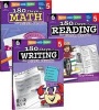 180 Days of Reading, Writing and Math for Fifth Grade 3-Book Set (Paperback) - Teacher Created Materials Photo