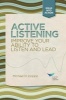 Active Listening - Improve Your Ability to Listen and Lead (Paperback) - Center for Creative Leadership CCL Photo