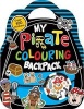 Colouring and Sticker Books - My Pirate Colouring Backpack (Paperback) - Sarah Vince Photo