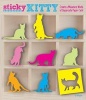 Sticky Kitty - Create a Miniature World of Supercute Paper Cats! (Paperback) - Killigraph Photo