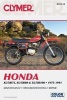 Clymer Honda XL/XR75, XL/XR80, XL/XR100 1975-1991 (Paperback, 14th Revised edition) - Clymer Staff Photo