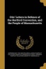 Otis' Letters in Defence of the Hartford Convention, and the People of Massachusetts (Paperback) - Harrison Gray 1765 1848 Otis Photo