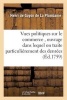 Vues Politiques Sur Le Commerce, Ouvrage Dans Lequel on Traite Particulierement Des Denrees (French, Paperback) - Henri Goyon De La Plombanie Photo