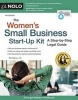 The Women's Small Business Start-Up Kit - A Step-By-Step Legal Guide (Paperback, 4th) - Peri Pakroo Photo