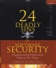 24 Deadly Sins of Software Security - Programming Flaws and How to Fix Them (Paperback, New) - Michael Howard Photo