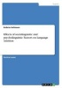 Effects of Sociolinguistic and Psycholinguistic Factors on Language Attrition (Paperback) - Kathrin Hellmann Photo