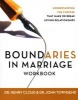 Boundaries in Marriage Workbook - Workbook (Paperback) - Henry Cloud Photo