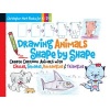 Drawing Animals Shape by Shape - Create Cartoon Animals with Circles, Squares, Rectangles & Triangles (Spiral bound) - Christopher Hart Photo