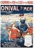 Carnet Ligne Ligne Affiche Chemins de Fer Onival-Sur-Mer (French, Paperback) - Sans Auteur Photo