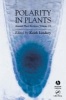 Polarity in Plants (Hardcover, Volume 12) - Keith Lindsey Photo